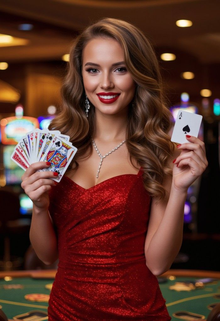 Live baccarat table interface with dealer camera